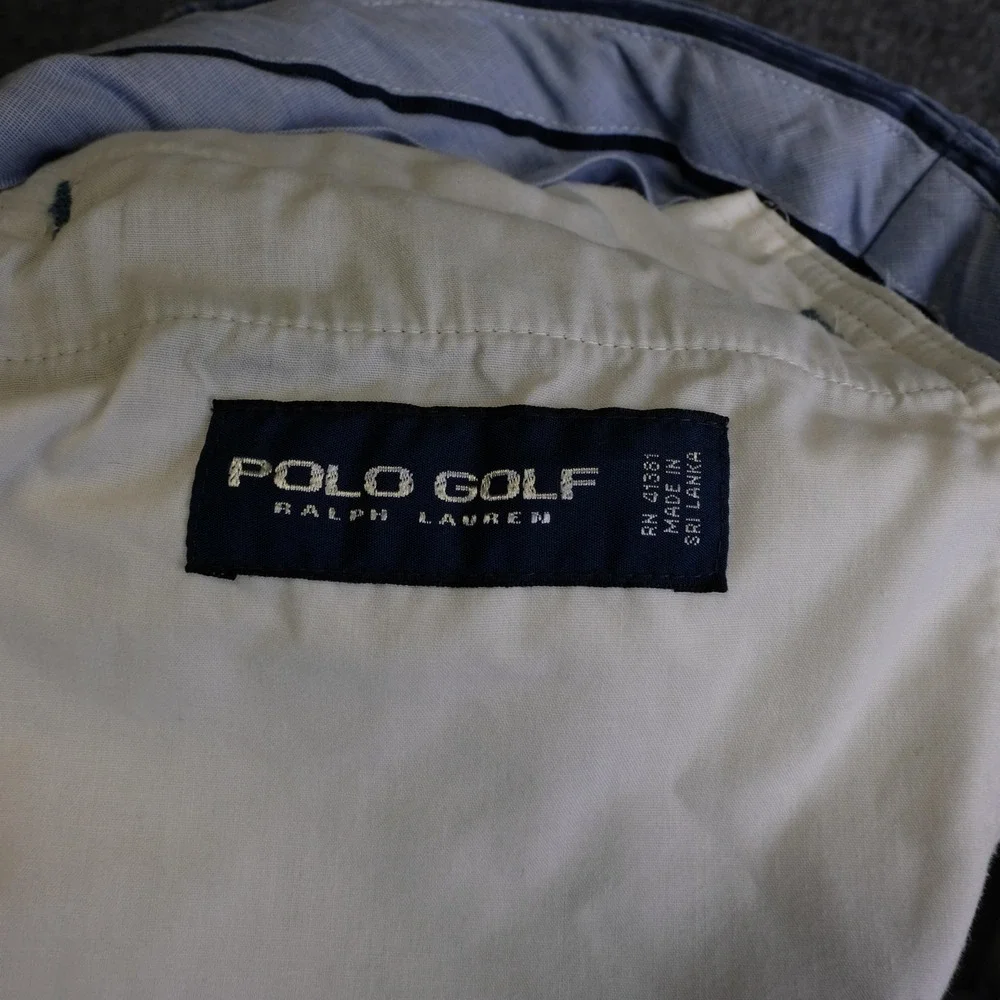 Polo Ralph Lauren Pants Mens 30x30 Blue Corduroy Polo Golf Stretch Straight‎ Leg